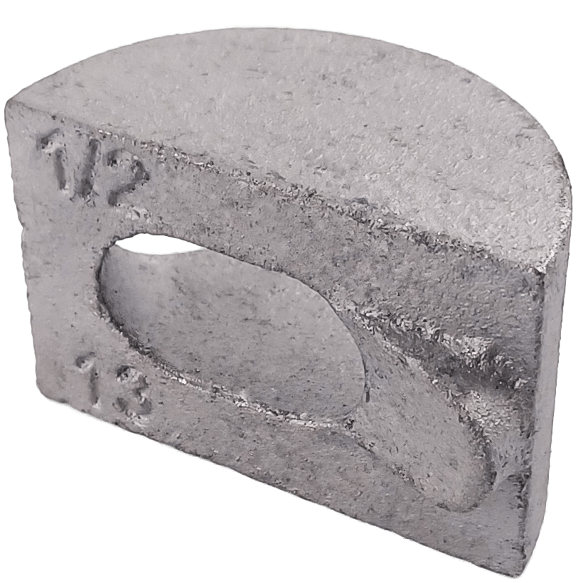1/2 Hillside Washer - HDG Cast